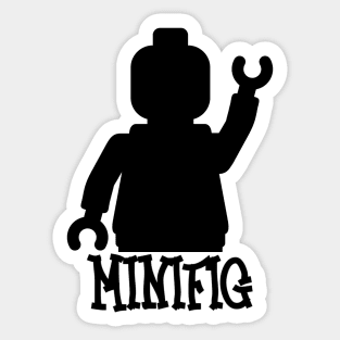 Minifig Man Sticker